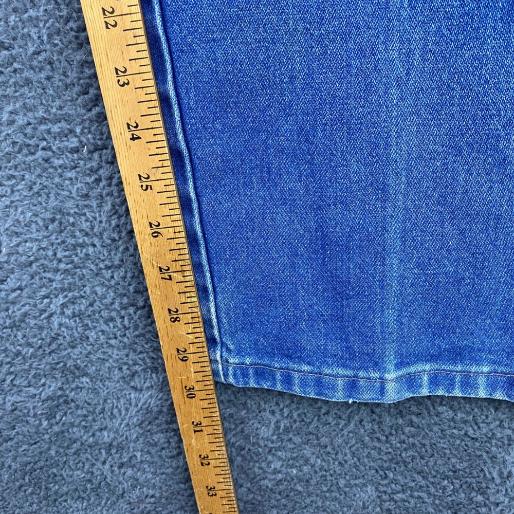 Wrangler Jeans Mens 38x30 Blue Denim Pants Regular Fit Workwear Casual - Picture 5 of 8